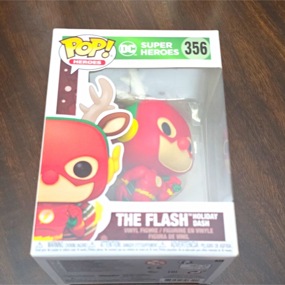 Funko Pop! Heroes: DC Super Heroes - The Flash Holiday Dash Vinyl Figure #356